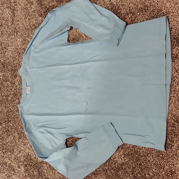 Kickin Basics Blue Long Sleeve Shirt - Picture 1 of 2